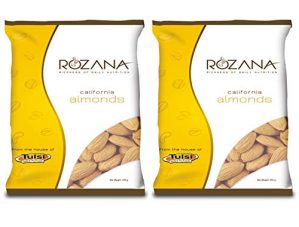 Tulsi California Rozana Almonds Kernels 1000g (500g x 2) at Sale Price in India