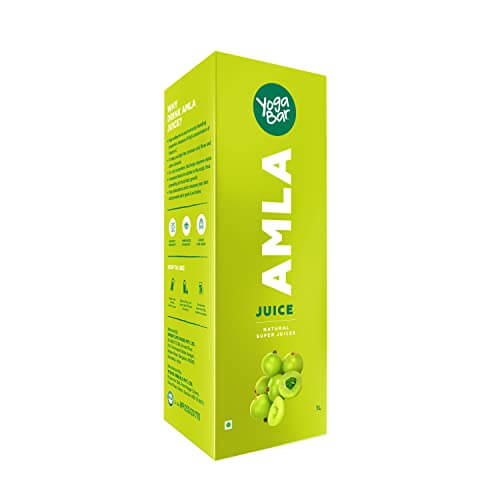 Yogabar Amla Juice Indian Gooseberry Juice With Ayurvedic Herbs | Organic | No Added Sugar – 1L at Cheap Price in India