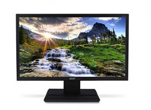 Acer V206HQL 19.5" HD LED Backlit Computer Monitor with HDMI, VGA Ports and Stereo Speakers at Cheap Price in India