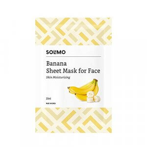 Amazon Brand - Solimo Face Sheet Mask, Banana at Sale Price in India