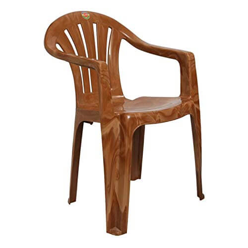 Cello Capri Arm Chair (Sandalwood Brown, Set of 6) at Sale Price in India