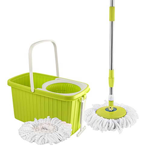 Cello Kleeno Hi Clean Spin Mop, Green at Sale Price in India