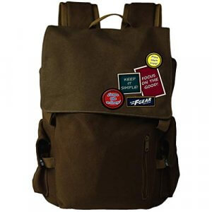 F Gear Milestone Olive Casual 20 Ltrs Laptop Backpack (3376) at Discount Price in India