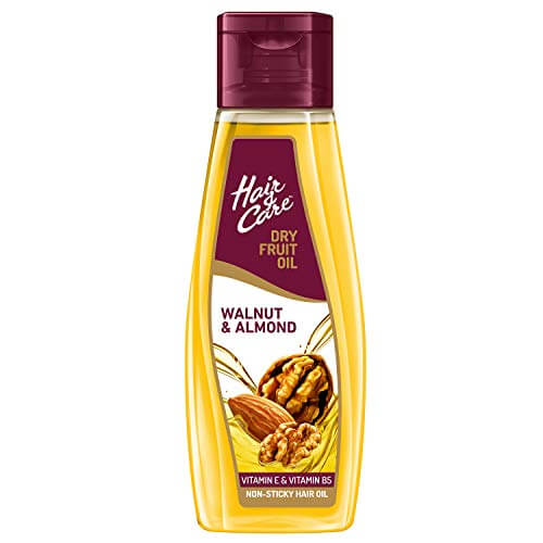 Hair & Care with Walnut & Almond,Non-Sticky Hair Oil, 300 ml at Sale Price in India