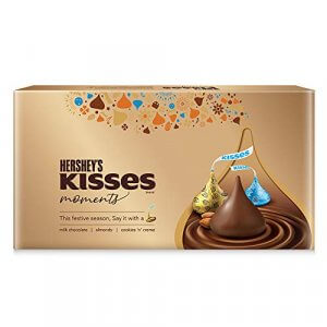 Hershey's Kisses Moments Chocolate Gift Box, 129g ( Pack of 2) at Sale Price in India