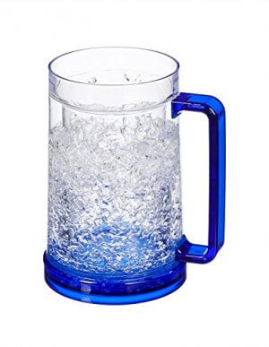 Homesoul Celebration Acrylic Plastic Double Wall Freezer Mug (Multicolour) at Sale Price in India