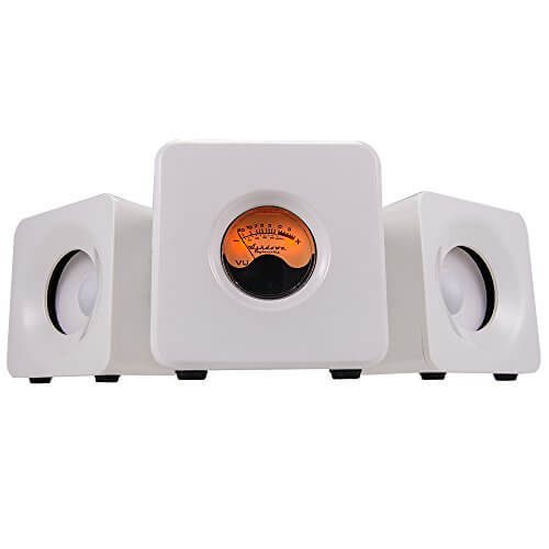 Meters M-CUBED-WHT Desktop BT Speakers Gloss White at Cheap Price in India