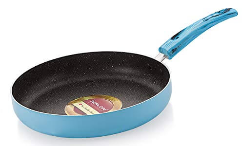 Nirlon Blue Sea Non Stick Aluminium Non Induction Fry Pan 24cm at Discount Price in India