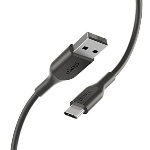 Playa by Belkin Fast Charging USB Type C to USB A 2.0 Male Cable, 3.3 Feet (1 Meter), Black at Sale Price in India