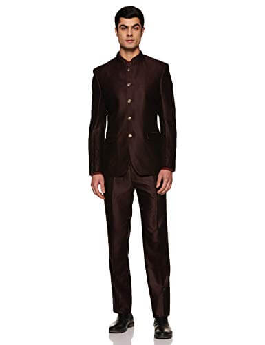 Raymond Dark Maroon Contemporary Fit Suits at Cheap Price in India