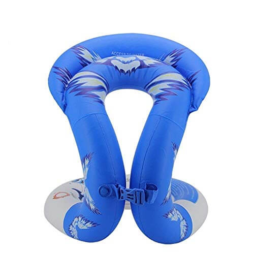 Swabs® Inflatable Baby Water Float PVC Seat Pool Toy Toddler Swimming Ring | Inflatable Swimming Arm Ring for Adults and Children | Plastic Baby Swimming Ring with Sunshade Pool Float at Cheap Price in India
