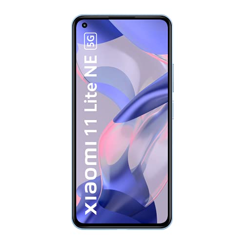 Xiaomi 11 Lite NE 5G (Jazz Blue 6GB RAM 128 GB Storage) | Slimmest (6.81mm) & Lightest (158g) 5G Smartphone | 10-bit AMOLED with Dolby Vision | Additional Off up to 5000 on Exchange at Sale Price in India