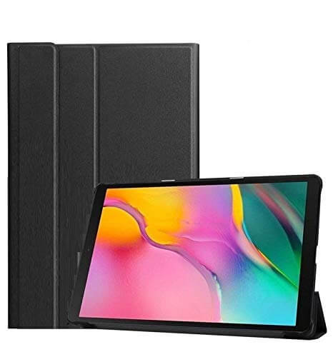 Prime Retail Folio Flip Case for Samsung Galaxy Tab A 10.1 2019 (SM-T510/T515) – Premium PU Leather Stand Cover for Samsung 10.1 Inch Tablet at Discount Price in India