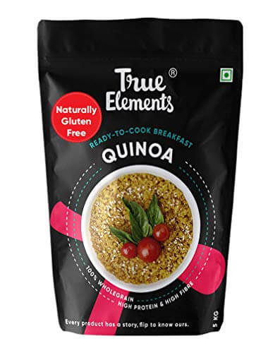 True Elements Quinoa 5kg – Premium, Certified Gluten Free Quinoa | Quinoa Seeds for Weight Loss | Diet Food at Cheap Price in India
