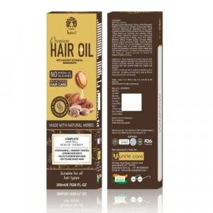 Argan Oil for Hair and Skin - ROOT APPLICATOR with comb cap - 100% Pure Moroccan from JAISVI, Paraben-Free, Sulfated-Surfactants Free – 200 ML at Discount Price in India