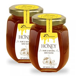 DR. MOREPEN Natural & Pure Honey NMR Tested & No Sugar Adulteration Pack of 2 - 250g Each at Discount Price in India