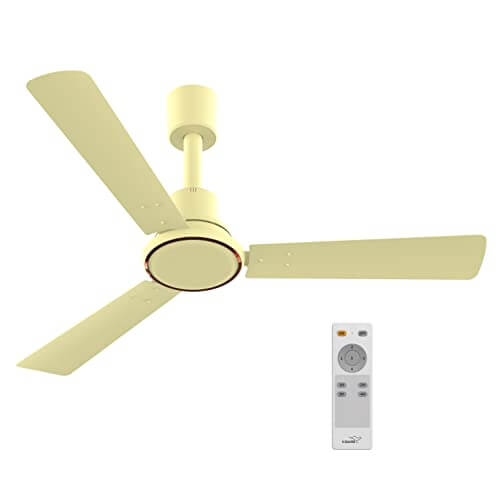 V-Guard Ecowind Prime BLDC Motor Ceiling Fan with Remote (1200 mm) (Ivory) (Energy Efficient 5 Star Rated) at Sale Price in India