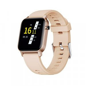 Maxima Max Pro X2 1.4" Full Touch Screen Gold Smart Watch at Discount Price in India