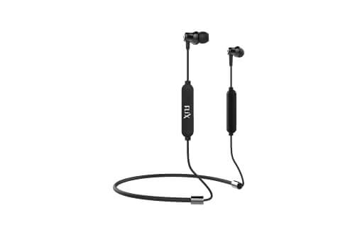 Flix (Beetel) Thunder Lite 1000 Bluetooth Wireless in Ear Earphones with Mic (Black)