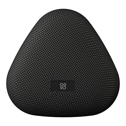 GOVO GOCRUSH 410 4W Portable Speaker with Bluetooth - Wireless, 1800mAh Battery with 15H Playtime, IPX7 Water & Dust Resistance, ABS Fabric, Multiple inputs, TWS Feature, Voice Assistant - (Black)
