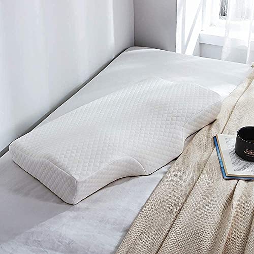 Proliva Memory Foam Cervical Pillow for Neck Pain, Orthopedic Contour Pillow Support (Butterfly countor)