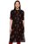 Amazon Brand – Myx Women’s Cotton Screen Print Regular Fit Kurti (SS19FS022C_Black/Red_S) at Cheap Price in India