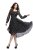 Crease & Clips Women’s Fit and Flare Black Dress