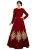 Fabcartz A-line Gown in Red