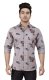 STYLETHIC Men’s Slim Fit Printed Formal Shirt (SENCC_PFBG_LT1_Beige_M) at Cheap Price in India