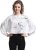 Uptownie Lite Party Full Sleeve Self Design Women’s White Top